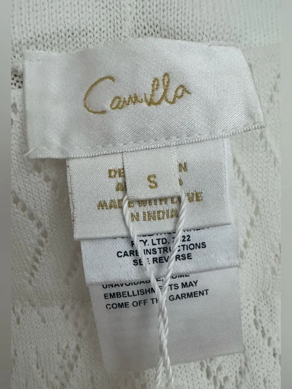 NWT CAMILLA Flared Pointelle Knit Pant
in “Sea Charm” - Picture 11 of 13